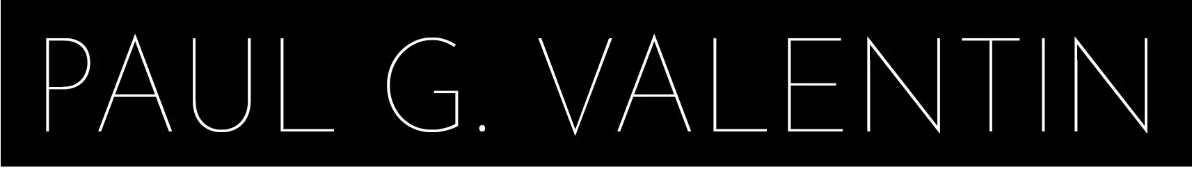 LOGO PAUL G. VALENTIN