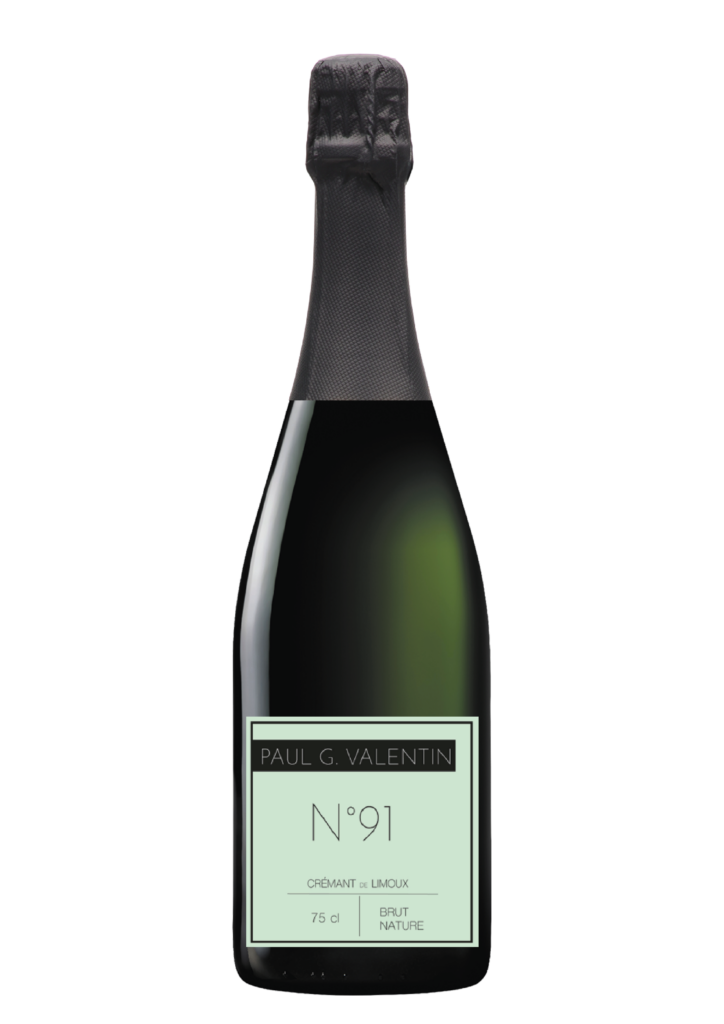 Paul G. Valentin - Crémant de Limoux Brut Nature n°91 - Francouzské šumivé víno