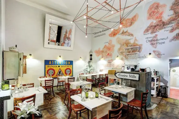 Na břehu Rhôny bistro Bubeneč